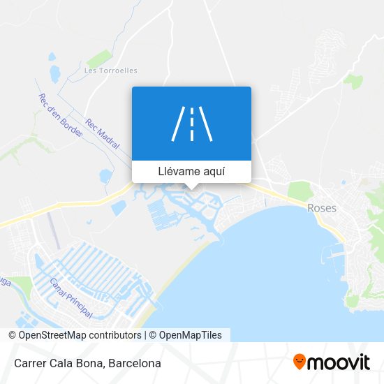 Mapa Carrer Cala Bona