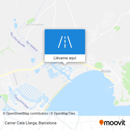 Mapa Carrer Cala Llarga