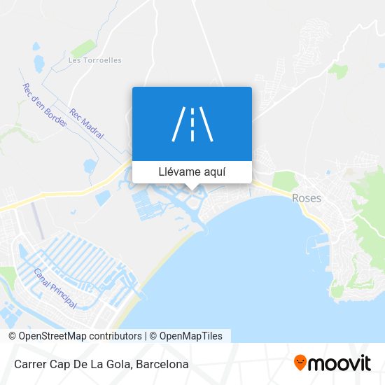Mapa Carrer Cap De La Gola