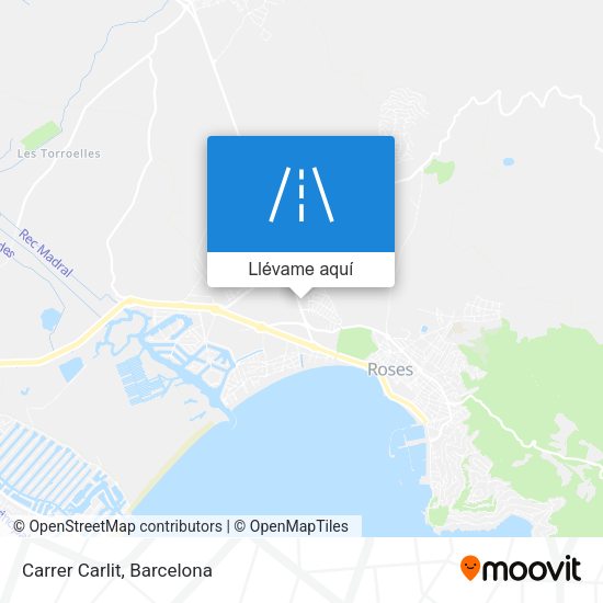 Mapa Carrer Carlit