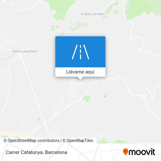 Mapa Carrer Catalunya
