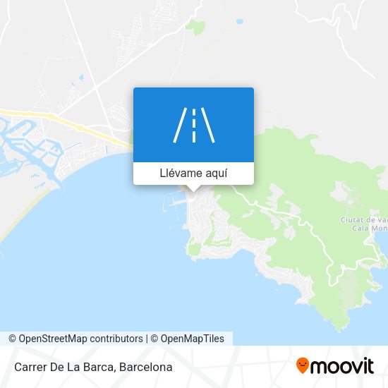 Mapa Carrer De La Barca