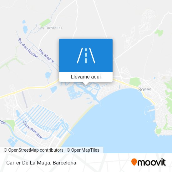 Mapa Carrer De La Muga