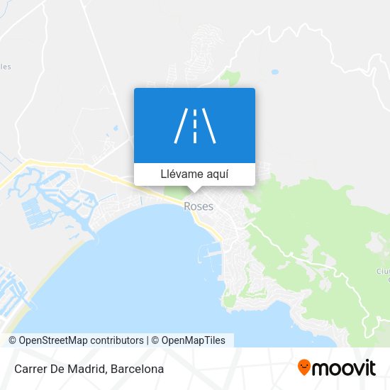 Mapa Carrer De Madrid