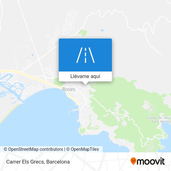 Mapa Carrer Els Grecs