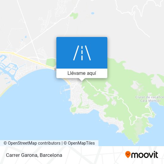 Mapa Carrer Garona