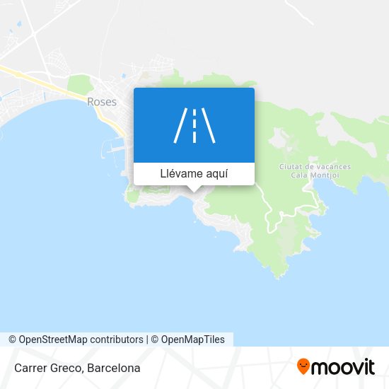 Mapa Carrer Greco