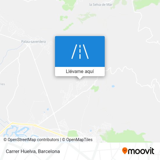 Mapa Carrer Huelva
