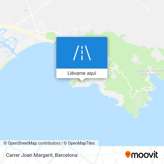 Mapa Carrer Joan Margarit