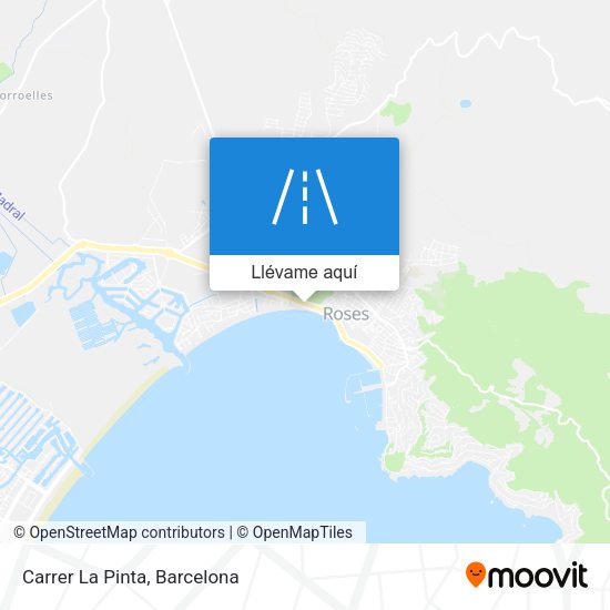 Mapa Carrer La Pinta