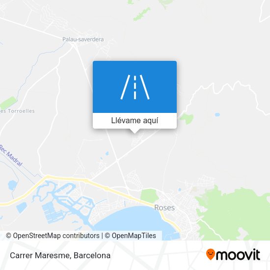 Mapa Carrer Maresme