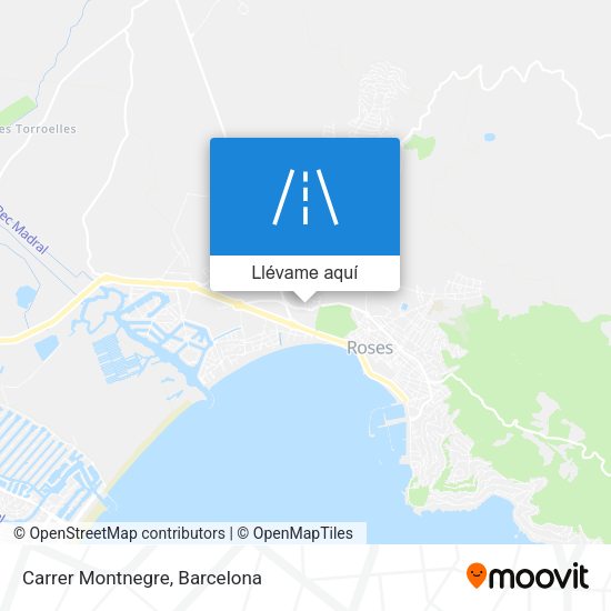 Mapa Carrer Montnegre