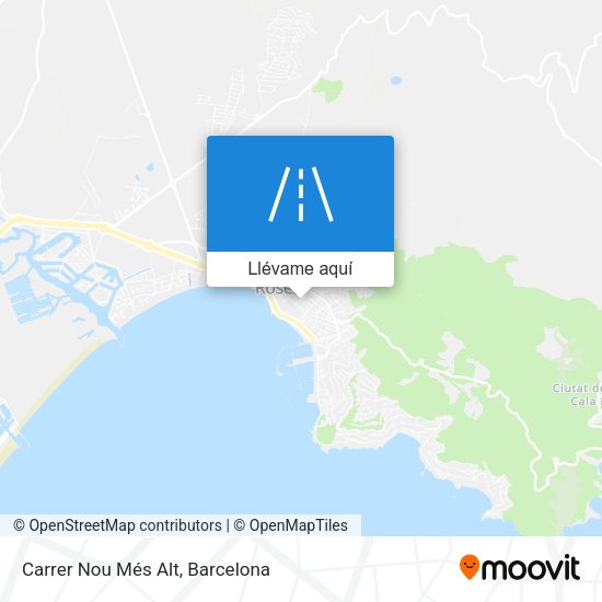 Mapa Carrer Nou Més Alt