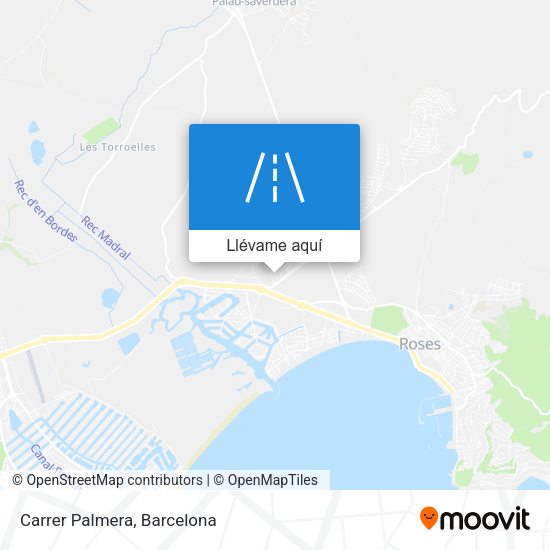 Mapa Carrer Palmera