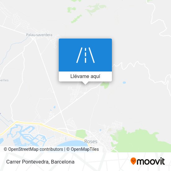 Mapa Carrer Pontevedra