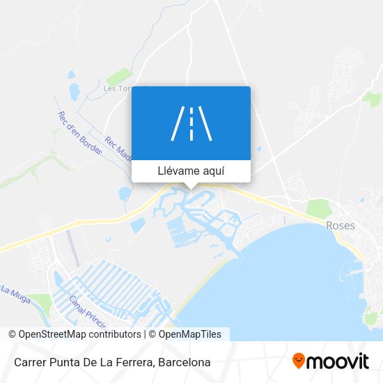 Mapa Carrer Punta De La Ferrera