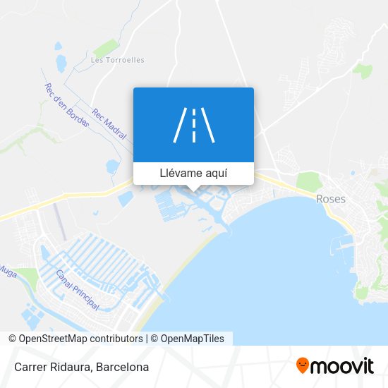 Mapa Carrer Ridaura