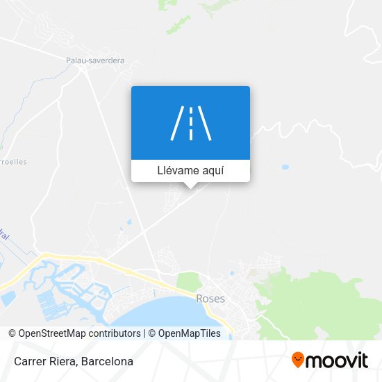 Mapa Carrer Riera