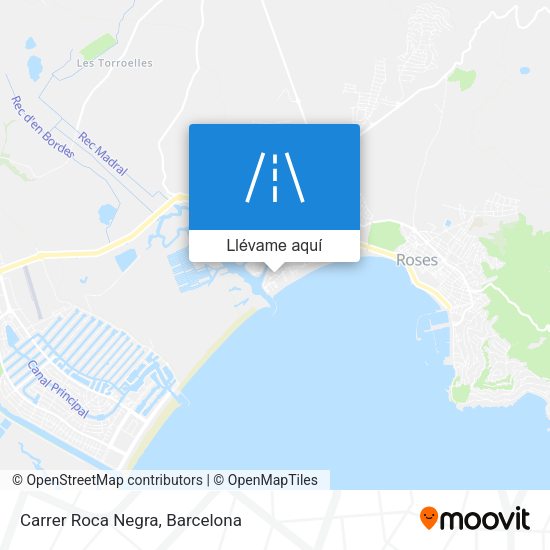 Mapa Carrer Roca Negra
