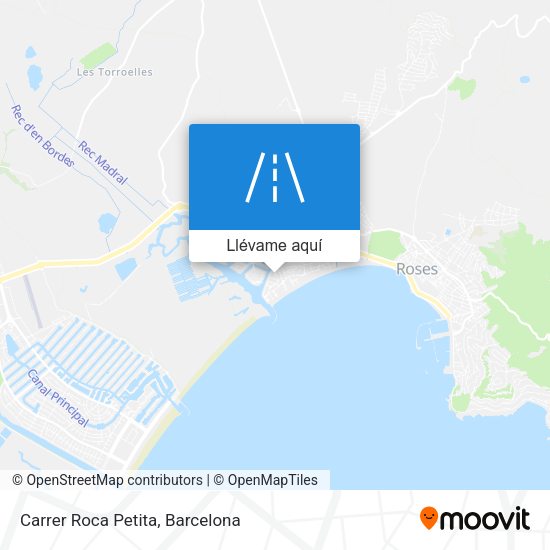 Mapa Carrer Roca Petita