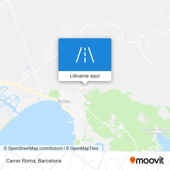 Mapa Carrer Roma