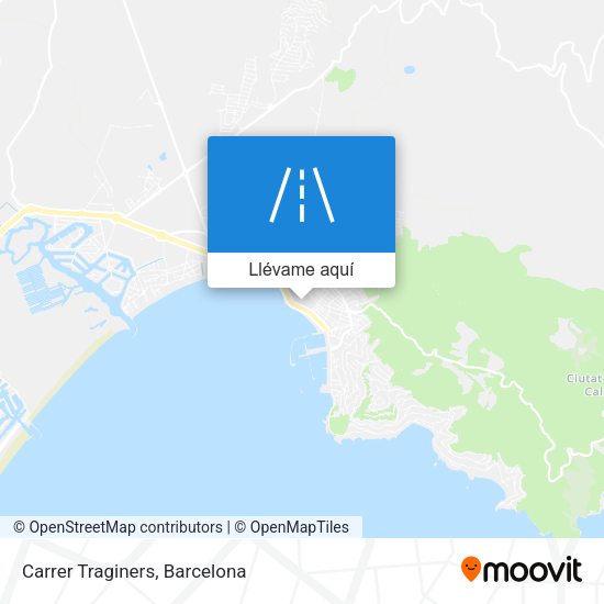 Mapa Carrer Traginers