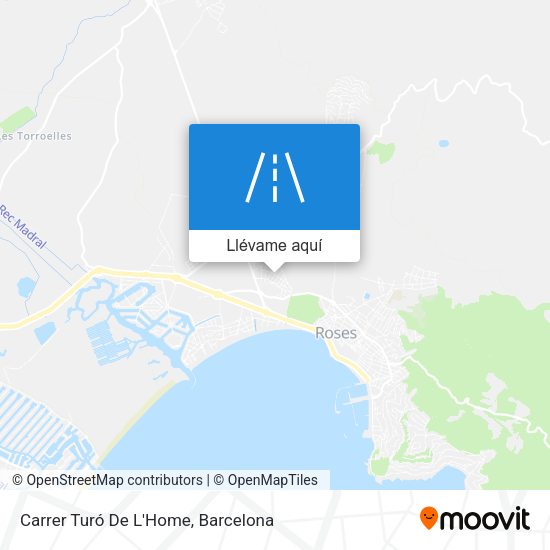 Mapa Carrer Turó De L'Home