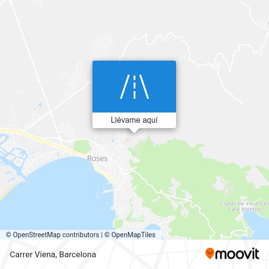 Mapa Carrer Viena