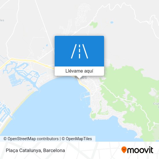 Mapa Plaça Catalunya