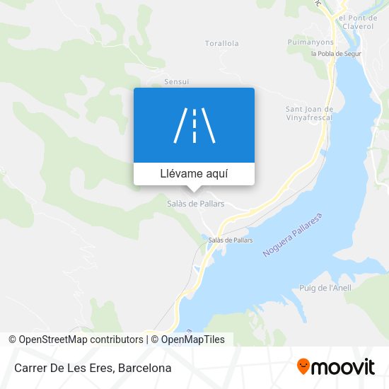 Mapa Carrer De Les Eres