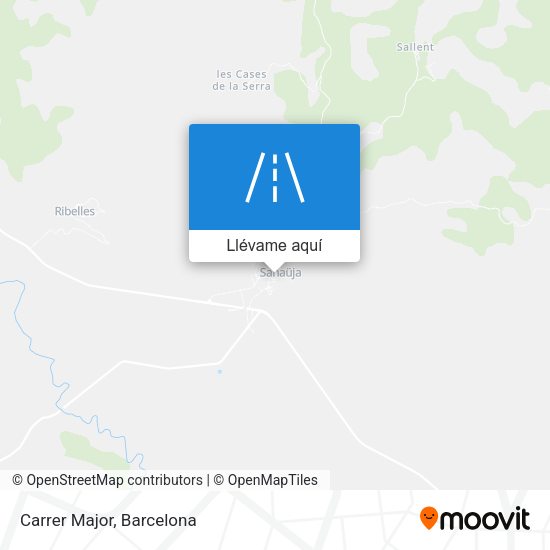 Mapa Carrer Major