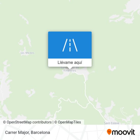 Mapa Carrer Major