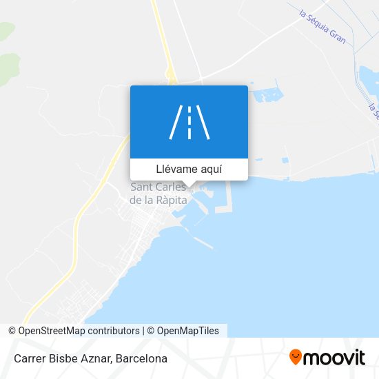 Mapa Carrer Bisbe Aznar