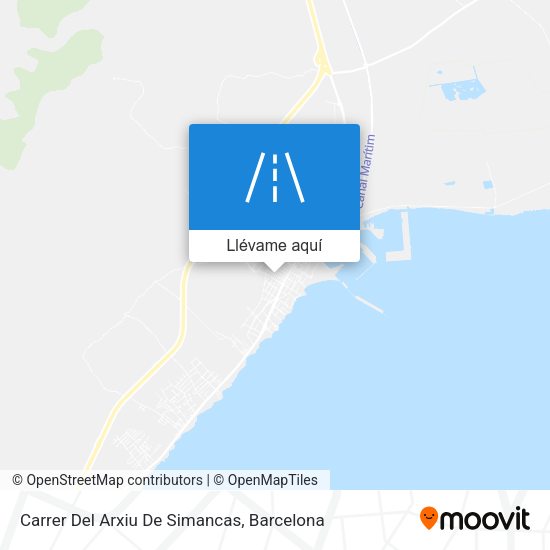 Mapa Carrer Del Arxiu De Simancas