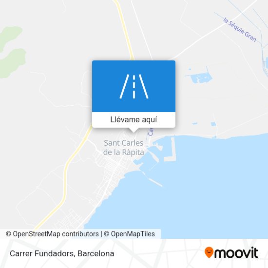 Mapa Carrer Fundadors