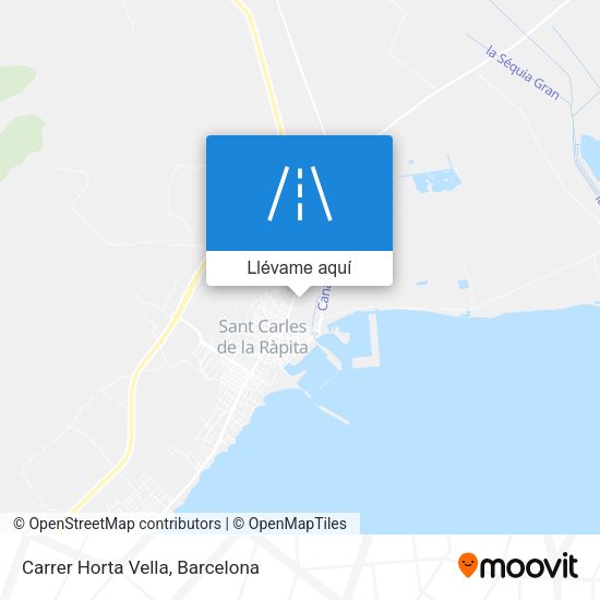 Mapa Carrer Horta Vella