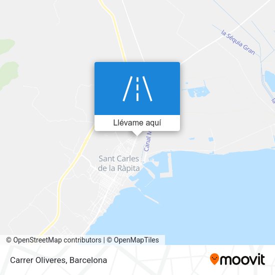 Mapa Carrer Oliveres