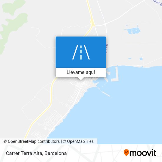 Mapa Carrer Terra Alta