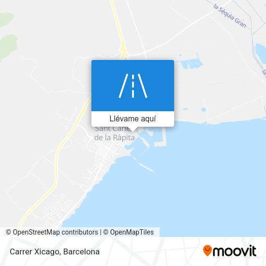 Mapa Carrer Xicago