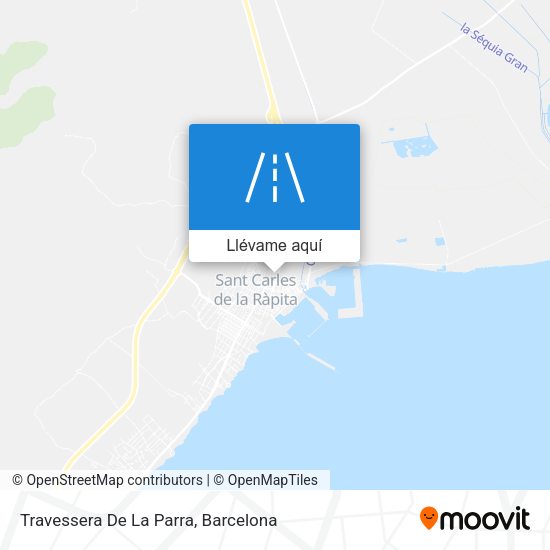 Mapa Travessera De La Parra
