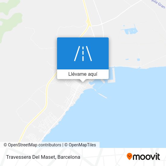 Mapa Travessera Del Maset