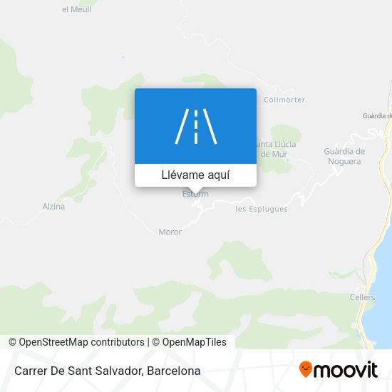 Mapa Carrer De Sant Salvador