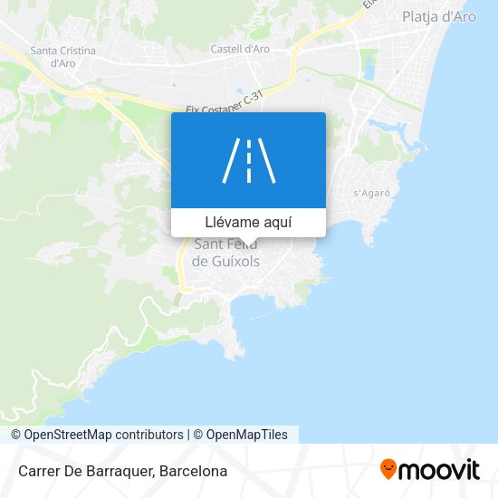 Mapa Carrer De Barraquer