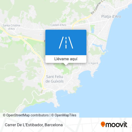 Mapa Carrer De L'Estibador