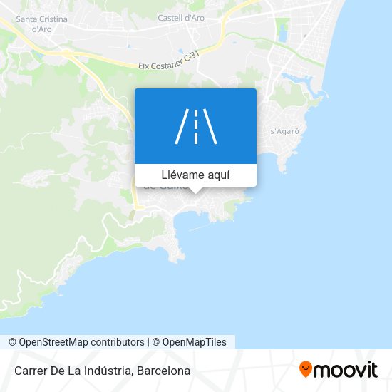 Mapa Carrer De La Indústria