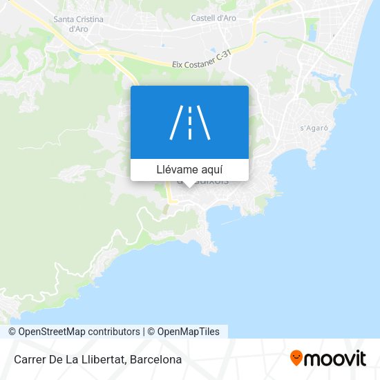 Mapa Carrer De La Llibertat