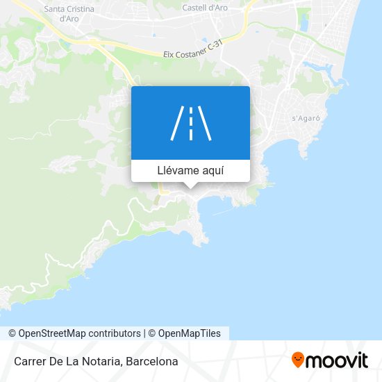 Mapa Carrer De La Notaria