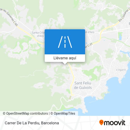 Mapa Carrer De La Perdiu