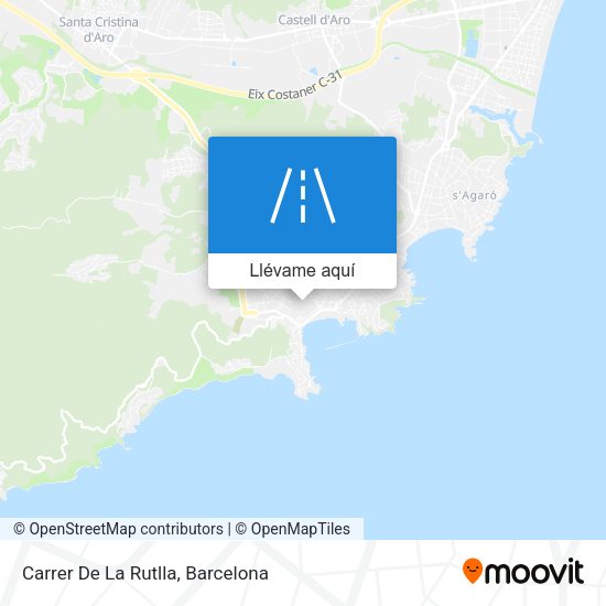 Mapa Carrer De La Rutlla
