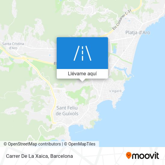 Mapa Carrer De La Xaica